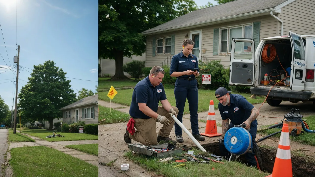 Sewer Line Repair in Breckenridge, MI near me